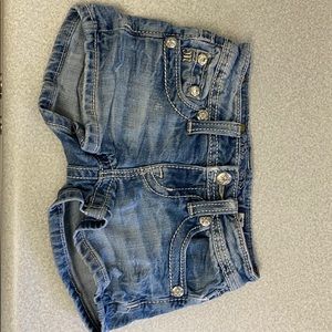 Girls Miss Me shorts